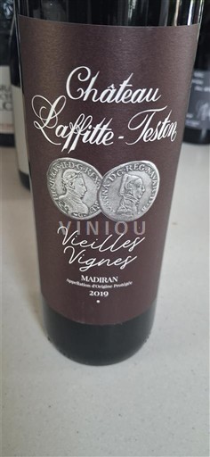South West Madiran Domaine Lafitte Teston Vieilles Vignes 2019