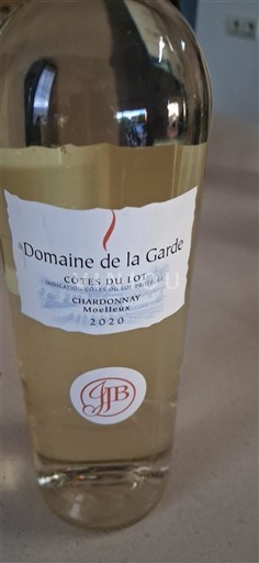 Sydvestfrankrig Côtes du Lot Domaine La Garde 2020