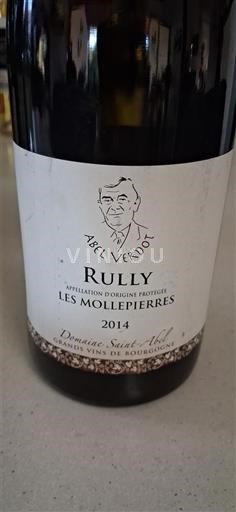 Burgundsko Rully Domaine Saint Abel Les Mollepierres 2014