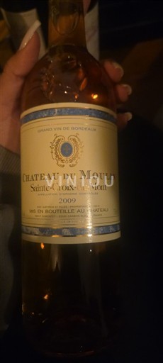 Bordeaux Sainte-Croix-Du-Mont Château Moulin 2009