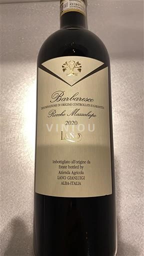 Piedmont Barbaresco Lano Rocche Massalupo 2020