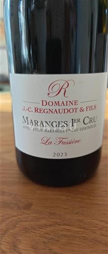 Bourgondië Maranges Premier Cru Domaine J.C. Regnaudot & Fils La Fussière 2023