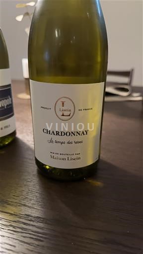 Burgundi Bourgogne Chardonnay Maison Lisein Le temps des rêves Ei vuosikertaa