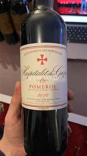 Bordeaux Pomerol Hospitalet de Gazin 2016