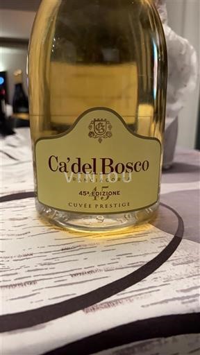 Lombardie Franciacorta Ca' del Bosco Prestige 45a Edizione Neročník