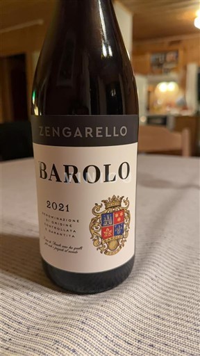Piëmont Barolo Zengarello 2021