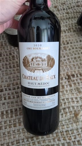 Bordeaux Haut-Médoc Château Raux 2020