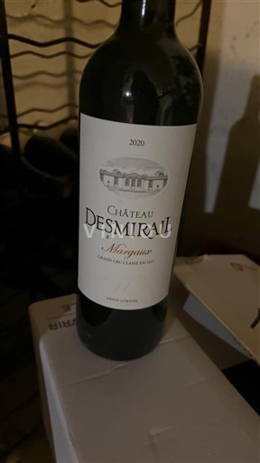 Burdeos Margaux Grand Cru Château Smirail 2020