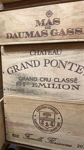 Bordeaux Saint-Émilion Grand Cru Grand Cru Classé Château Grand-Pontet 2020