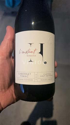 Bordeaux Château Haut-Meyreau L'instant 2022