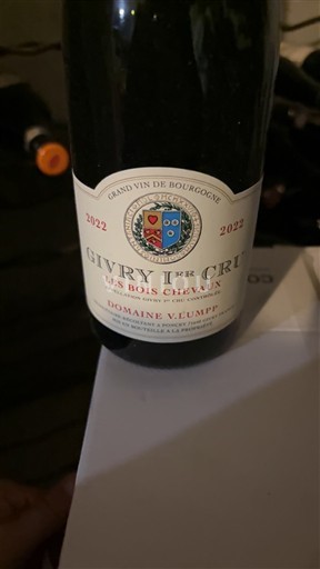 Borgonha Givry Premier Cru Domaine V. LUMPÉ Les Bois Chevaux 2022