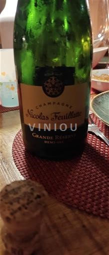 Champagne Nicolas Feuillatte Grande Réserve Demi-Sec Icke årgångsbetecknad