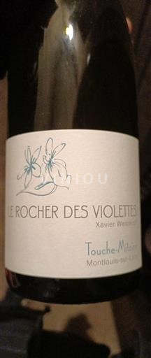 Thung lũng sông Loire Montlouis-sur-Loire Le Rocher des Violettes Touche Mitaine 2023