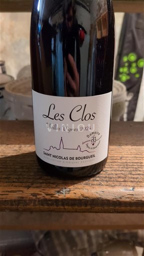 Vallée de la Loire Saint-Nicolas-De-Bourgueil Domaine Bobinet Les Clos Vieilles Vignes 2024