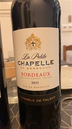 Bordeaux La Petite Chapelle de Bordeaux 2021