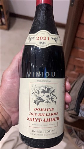Beaujolais Saint-Amour Domaine S Billards 2021