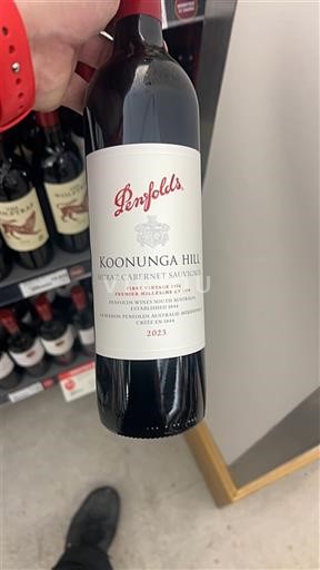 Nam Úc Không được chỉ định Penfolds Koonunga Hill Shiraz Cabernet Sauvignon 2023