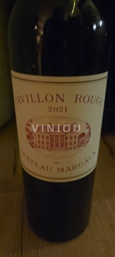 Bordeaux Margaux Château Margaux Pavillon Rouge 2021