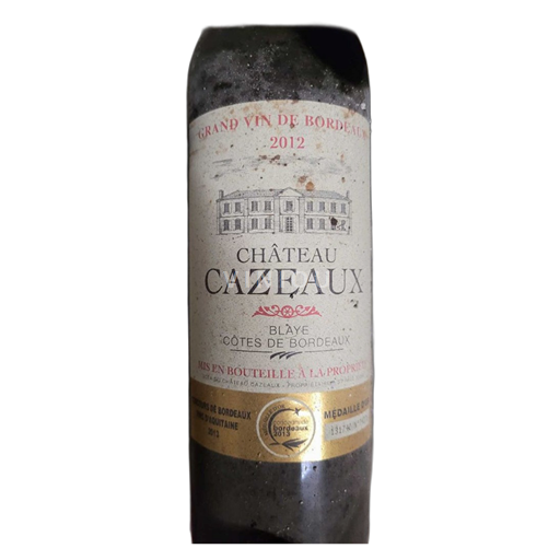 Burdeos Blaye-Côtes de Burdeos Château Cazeaux 2012
