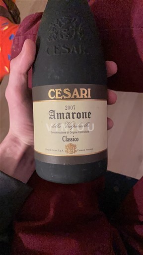 Veneto Amarone della Valpolicella Cesari Classico 2007