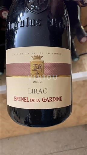 Rhônevallei Lirac Brunel de la Gardine 2022