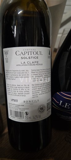 Languedoc La Clape Château Capitoul Solstice 2020