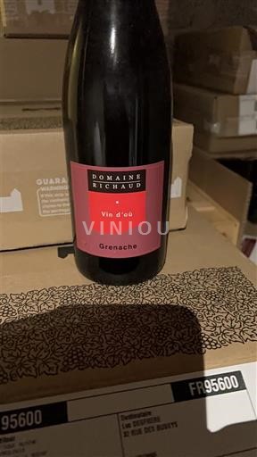 Vallée du Rhône Domaine Richaud Vin d'où 2018