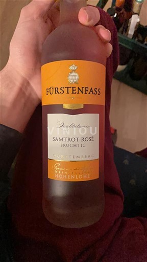 Württemberg Fürstenfass Samrot Rosé Fruchtig 2020