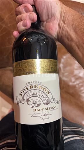 Bordeaux Haut-Médoc Château Peyredon Lagravette 2022