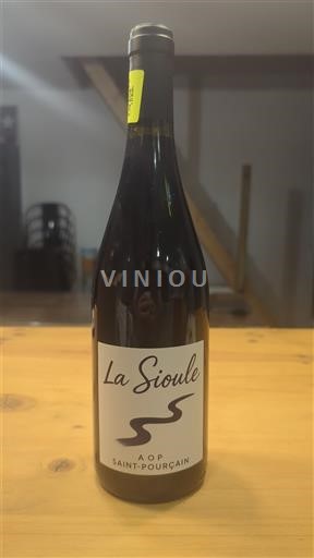 Vin Rouge sec La Sioule 2023 France Vallée de la Loire Saint-Pourçain AOC