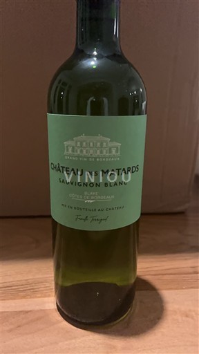 Bordeaux Côtes-de-Blaye Château S Matards Sauvignon Blanc 2023