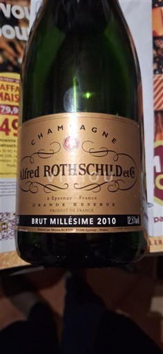 Samppanja Alfred Rothschild et Cie Grande Réserve 2010