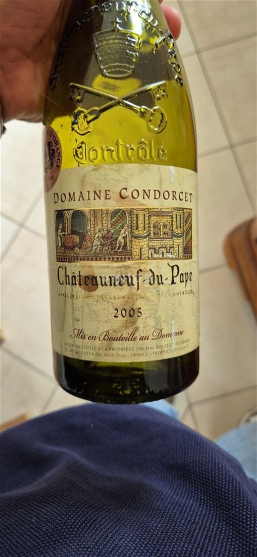 Vallée du Rhône Châteauneuf-du-pape Domaine Condorcet 2005