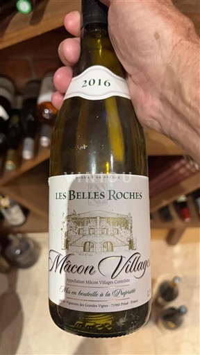 Burgundi Mâcon ja Mâcon-kylät Les Belles Roches 2016