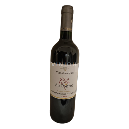 Bordeaux Montagne-saint-émilion Vignobles Quet Clos du Pontet 2019