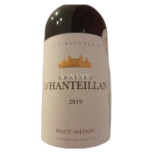 Bordéus Haut-Médoc Château Hanteillan 2019
