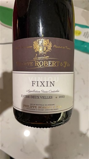 Bourgogne Fixin Domaine Philippe Robert & Fils Entre Deux Vieilles 2023