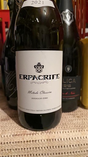 Piemont Nicht spezifiziert Erpacrife Metodo Classico Dosaggio Zero 2021