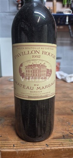 Bordeaux Margaux Château Margaux Pavillon Rouge 1992