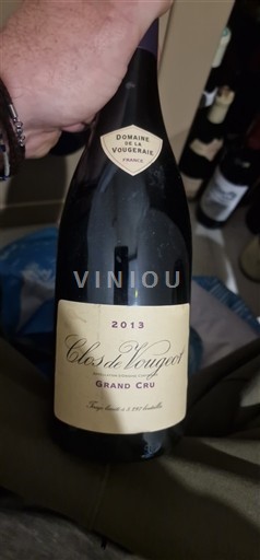 Burgundy Clos de Vougeot Grand Cru Domaine La Vougeraie 2013