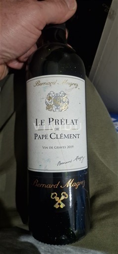 Bordeaux Graves Château Pape Clément Le Prélat de Pape Clément 2019