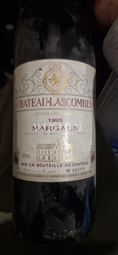 Bordeaux Margaux Château Lascombes 1993
