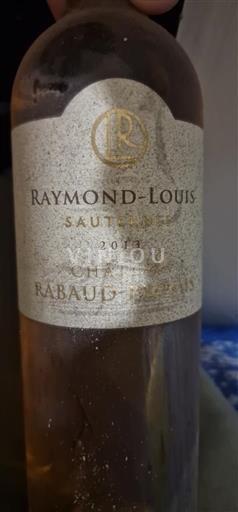 Bordeaux Sauternes Premier Cru Château Rabaud-Promis Raymond-Louis 2013