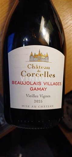 Beaujolais Beaujolais Nouveau Château Corcelles Village - Vieilles Vignes 2025