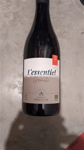 Rona dolina Côtes-du-Rhône Domaine Dieu-le-Fit L'essentiel 2023