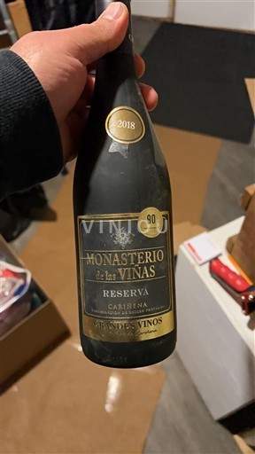 Aragon Carinena Monasterio de las Viñas Reserva 2018