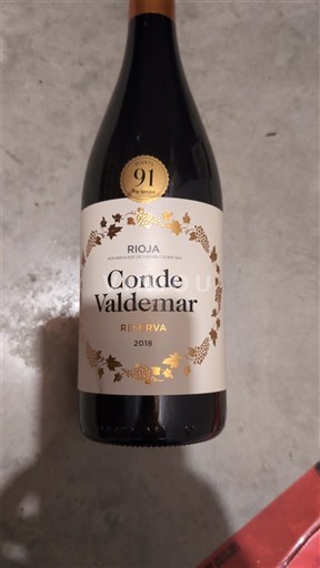 La Rioja Rioja Conde Valdemar Reserva 2018