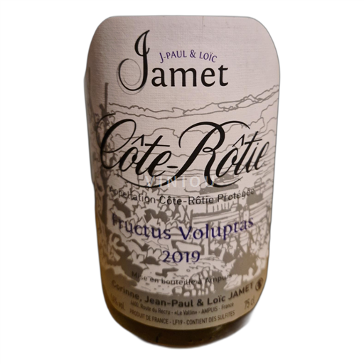 Rhônen laakso Côte-rôtie Jamet Fructus Voluptas 2019