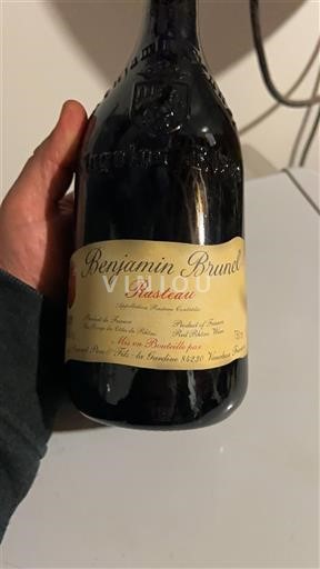 Rhône Valley Rasteau Benjamin Brunel 2018