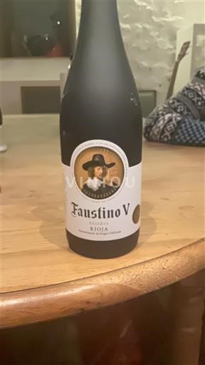 La Rioja Rioja Faustino V Reserva 2018